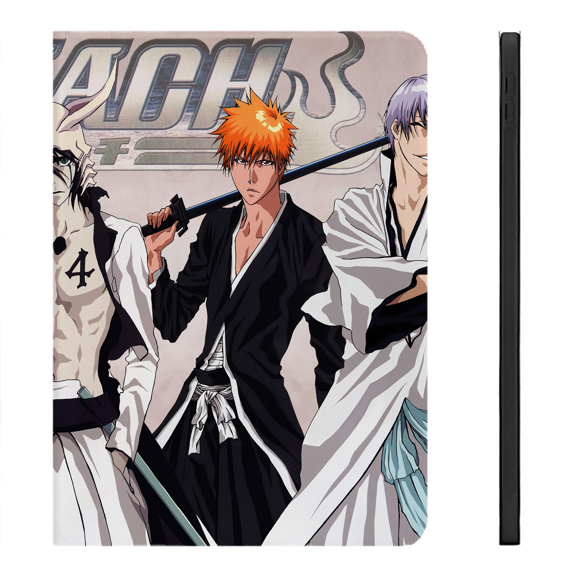 （画像用） ブリーチ BLEACH IPadケース ペンホルダー付き ブックスタイルデザイン